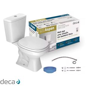 Kit Bacia com Caixa Acoplada Aspen Branco KP.751.17
